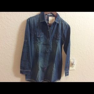 Carniche - Button Down Jeans Shirt.